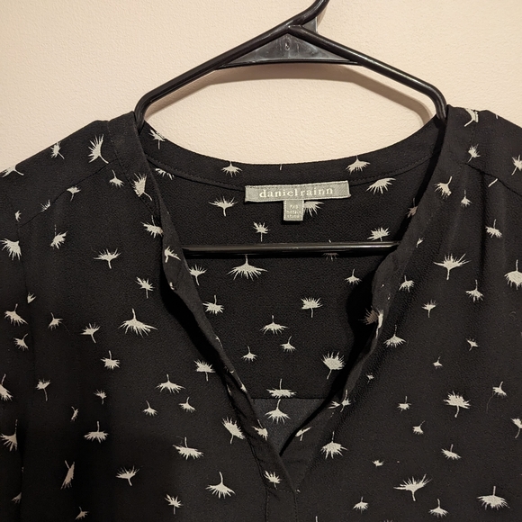 Daniel Rainn 3/4 sleeve printed shirt XSP - Picture 3 of 3